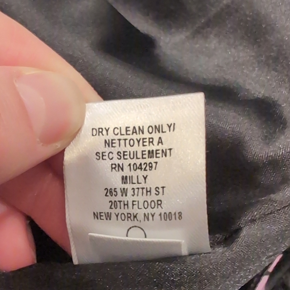 EUC Milly Minis Girls Black Dress with Floral Pattern😍 - Picture 6 of 6